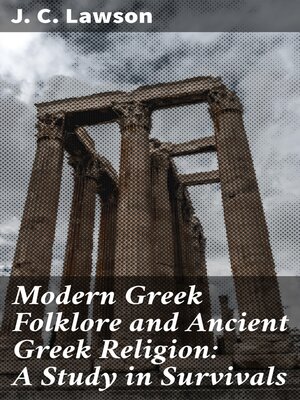 cover image of Modern Greek Folklore and Ancient Greek Religion